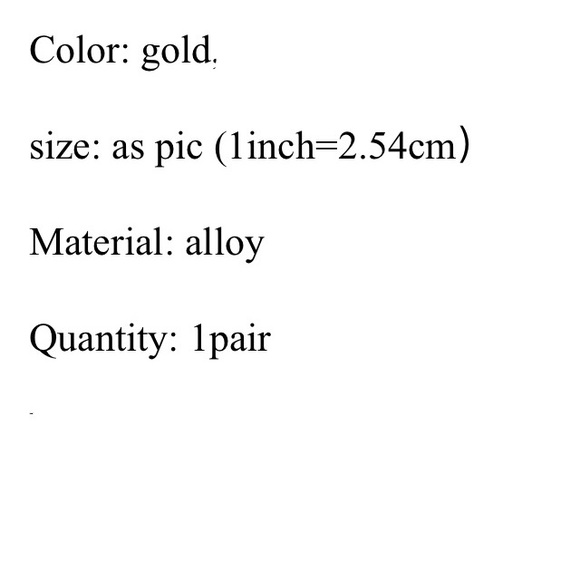 🔥Exaggerated Big Circle Round Drop Earrings - Picture 4 of 4